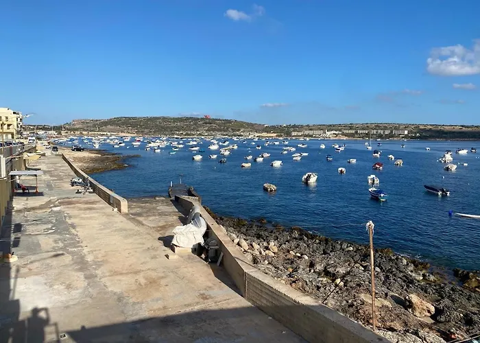 Sea Front At Bay, Malta! Mellieħa